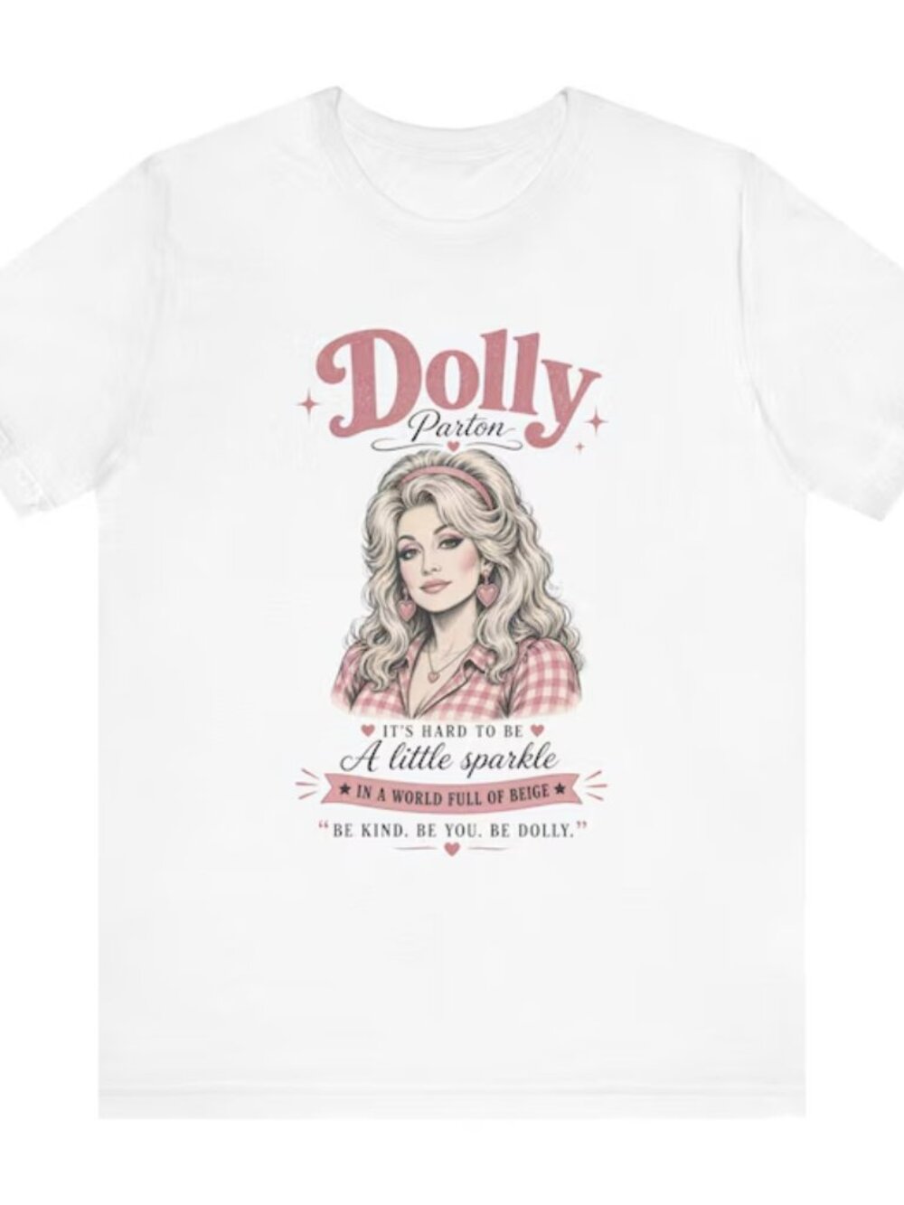 Dolly Parton portrait tee